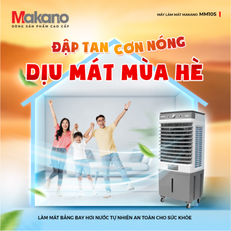 Quạt Điều Hòa Dân Dụng Makano MM105