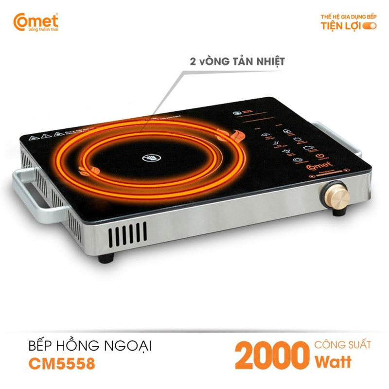 Bếp hồng ngoại Comet CM5558